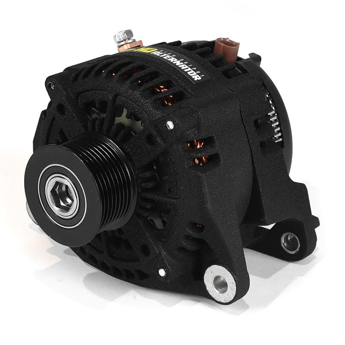 HD High Output Alternator (New) Wrinkle Black XD512 For 2003-2007 Dodge 5.9L Cummins XDP